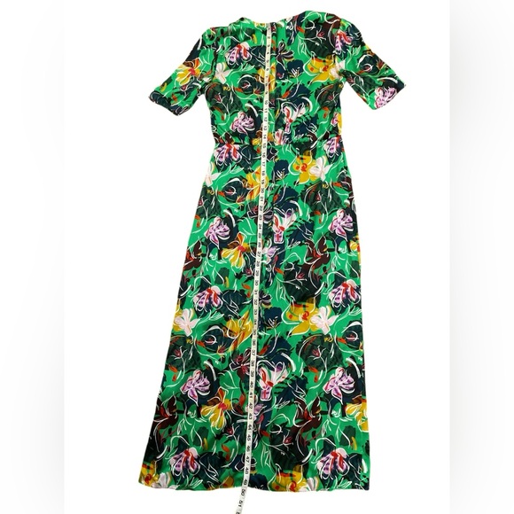 Saloni Eden Dress 100% Silk Women’s Dress Size US 2 - Picture 4 of 10